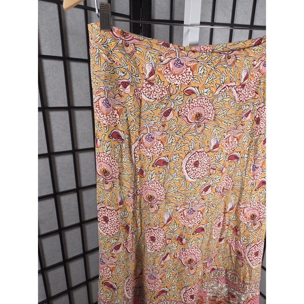 Ba&sh Vanessa Skirt Ocre Size 8 Boho Western Hippie Romance ($285) - Picture 5 of 10
